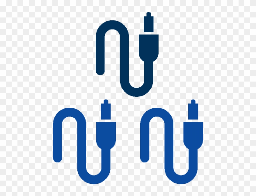 Triple Voice & Data Cat-5e Cable Run - Data Cable Line Run Clipart