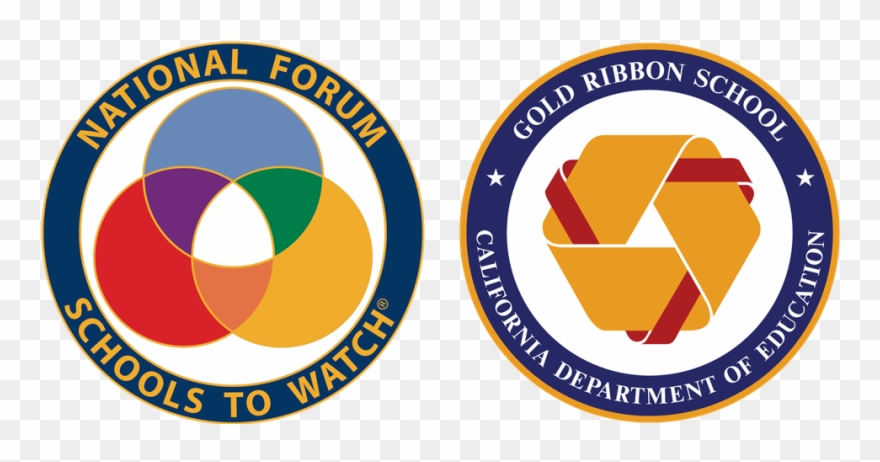 Awards - California Gold Ribbon Schools Clipart