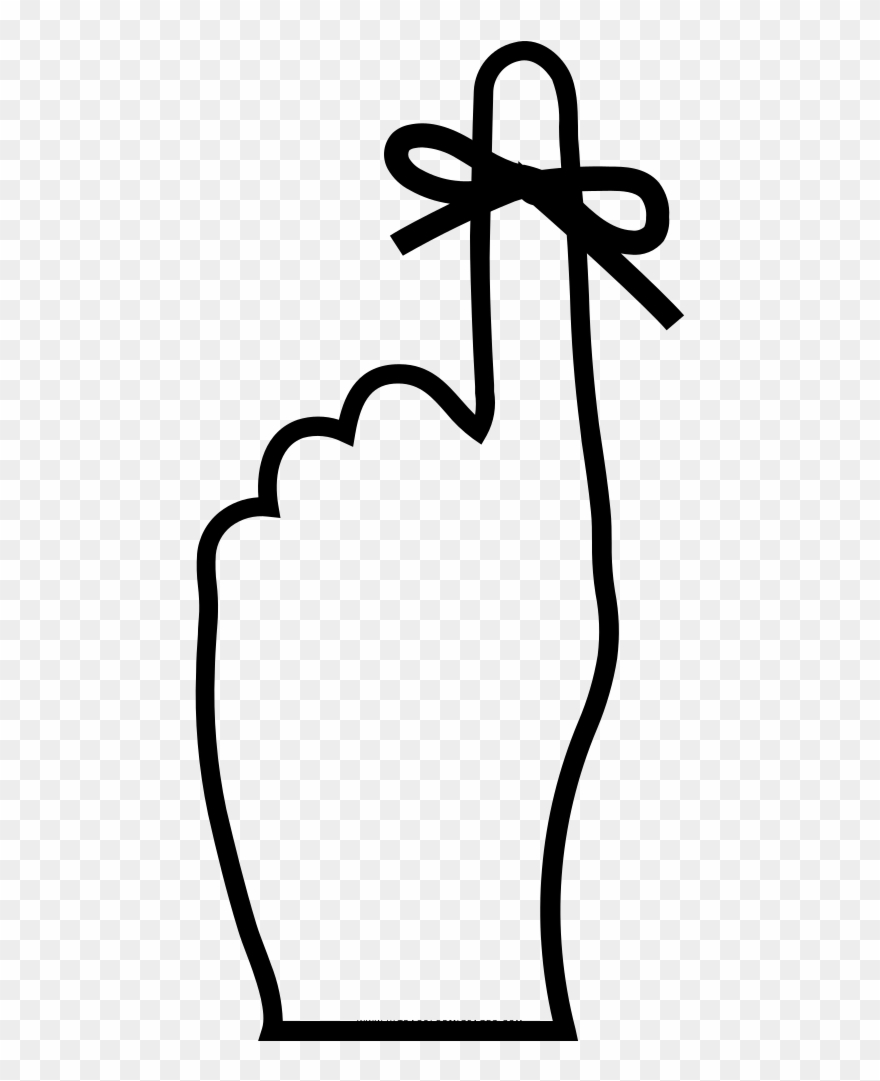 Reminder Coloring Page Clipart