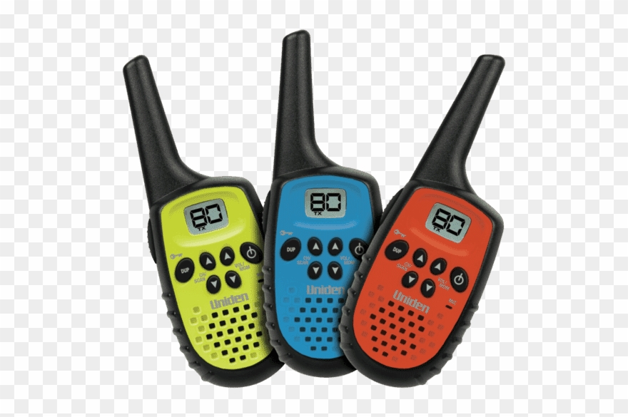 Compare Uniden Uhf Walkie Talkies - Walkie Talkie 3 Set Clipart