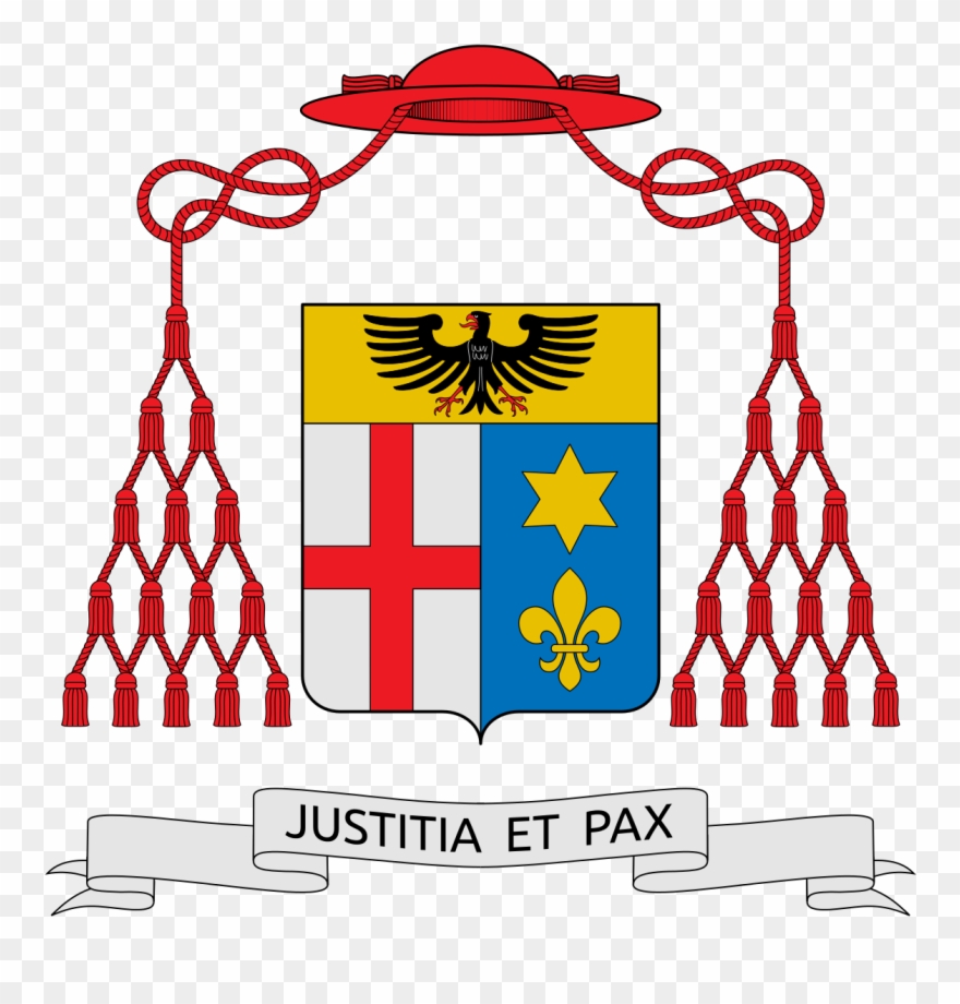 Heraldry Ecclesiastical Of Almo Arms Capranica Priest - Monsignor Coat Of Arms Clipart