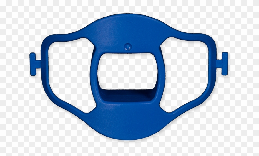 Adult Fenestrated Bite Block Clipart