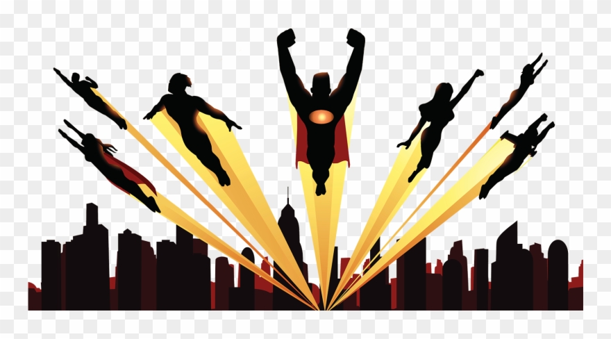 Learn More About Skills - Superhero Clipart