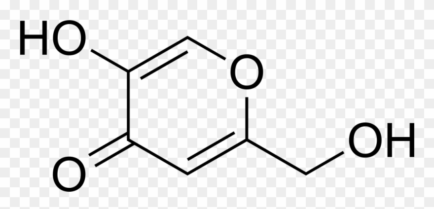 5 Hydroxy 2 4h Pyran 4 One Clipart