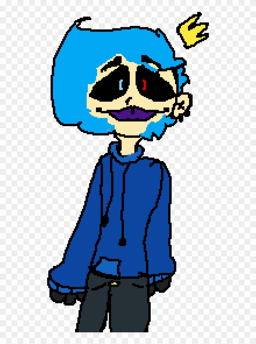 My Old Oc As A Human - Cartoon Clipart