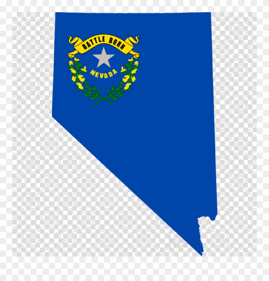 Nevada State Blue Clipart