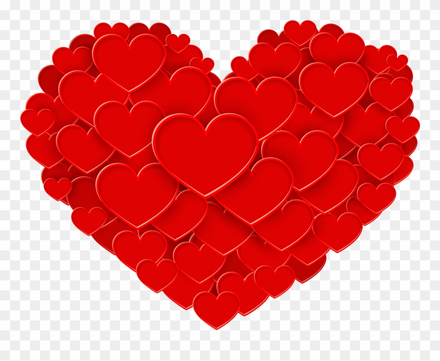 Red Heart Png Clip Transparent Png