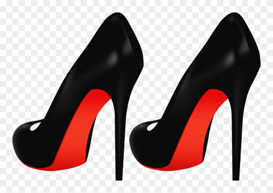 Clip Shoes Platform Clip Art Library - High Heel Shoes Svg - Png Download