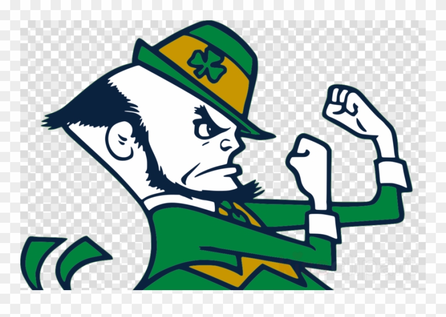 Notre Dame Fighting Irish Clipart Notre Dame Fighting - Notre Dame Leprechaun Png Transparent Png
