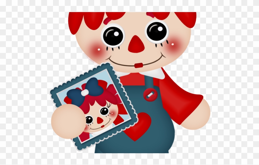 Kittens Clipart Gingerly - Raggedy Ann - Png Download