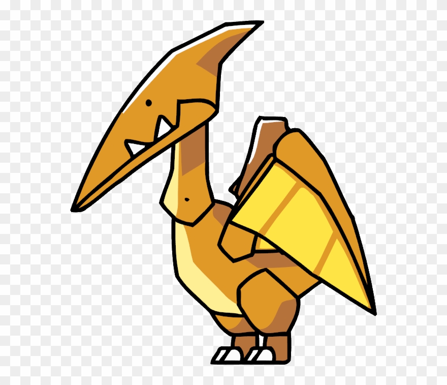 Pterodactyl - Scribblenauts Dino Pterosaurs Png Clipart
