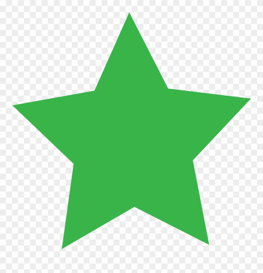 Territhao-branding Star - Green Star Icon Png Clipart