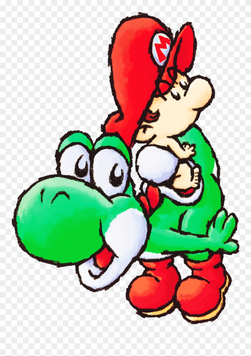 Favorite Dinosaur - Yoshi Island Baby Mario Clipart