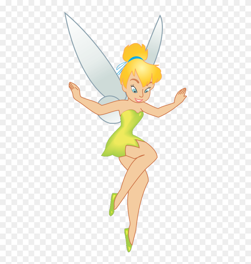 Campanita Logo Vector Download - Transparent Background Tinkerbell Png Clipart