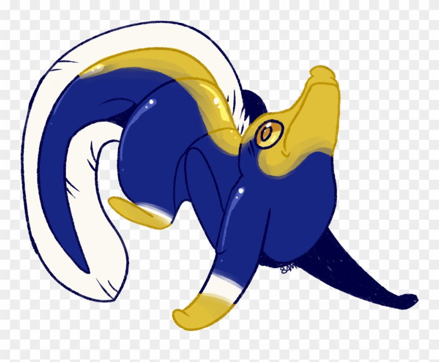 Slippery Eel - Cartoon Clipart