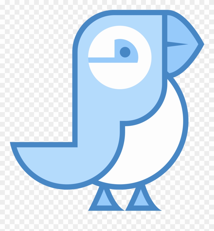 Puffin Bird Icon - Papagaio Png Icon Clipart