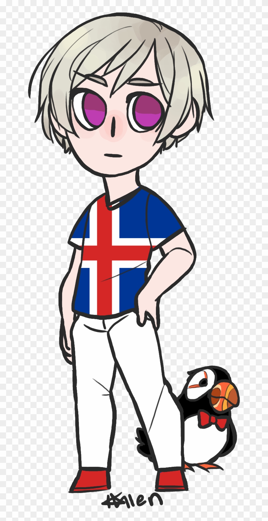 Aph Iceland - Cartoon Clipart