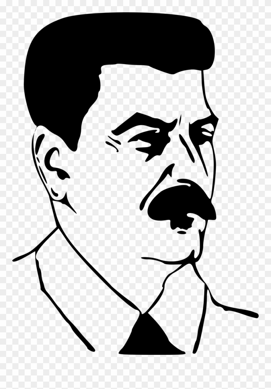 Dictator Famous People - Clip Art Stalin - Png Download