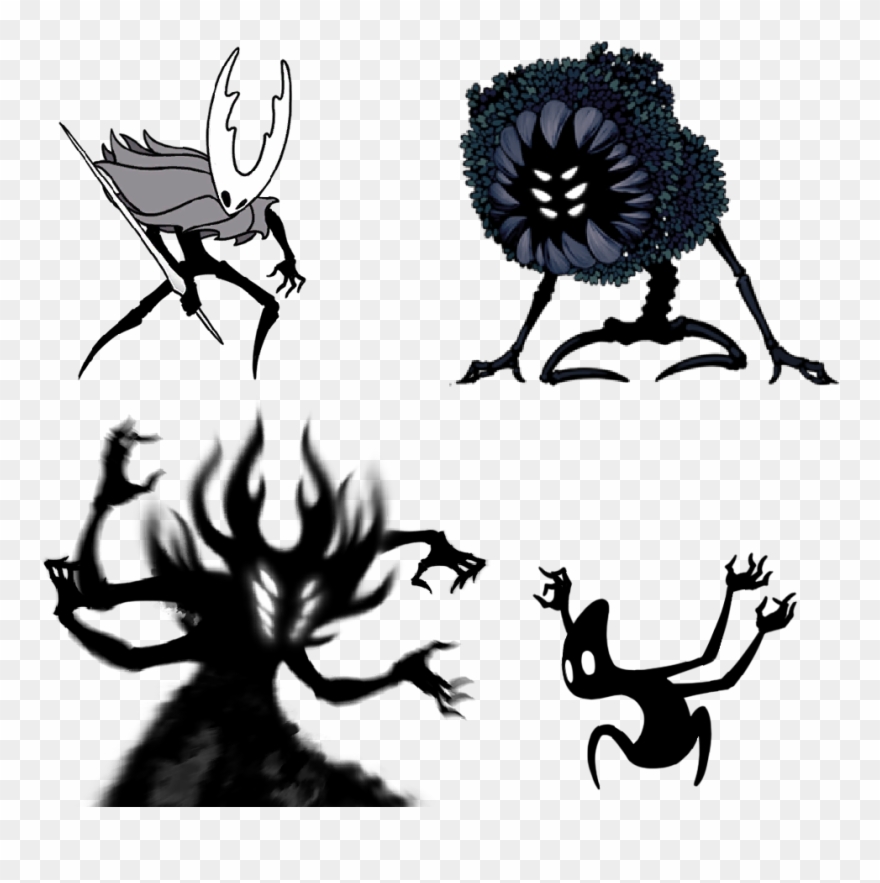 35 - Hollow Knight Embrace The Void Clipart