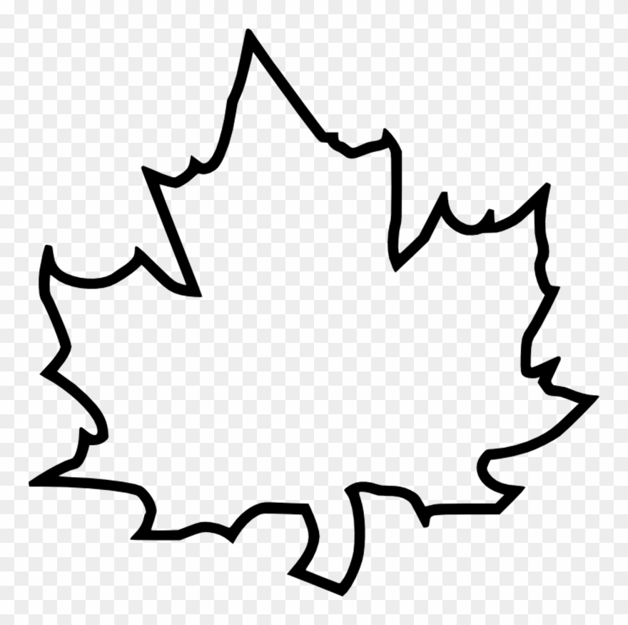 Картинки Шаблоны Листьев Maple Leaf Template, Printable Clipart