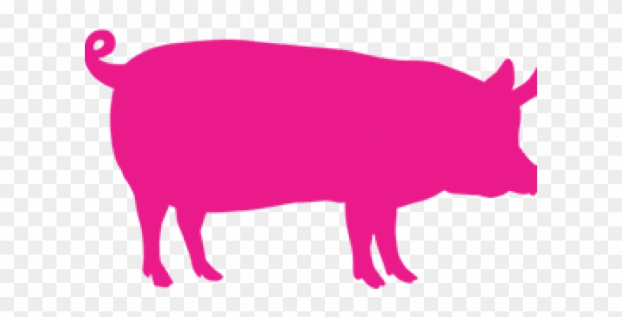 Pork Clipart Two Pig - Png Download