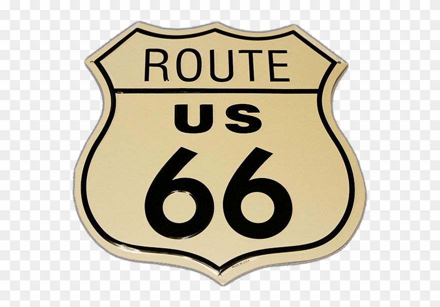 Collectibles - Route 66 Sign Small Clipart