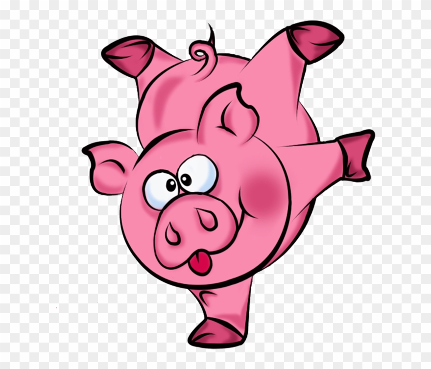 Animais Da Fazenda Pig Drawing, Pig Illustration, Flying - Drawing Clipart