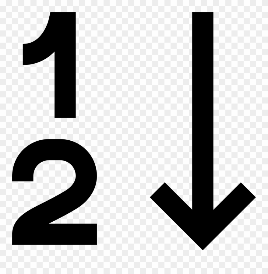 Sort Images - Reihenfolge Clipart