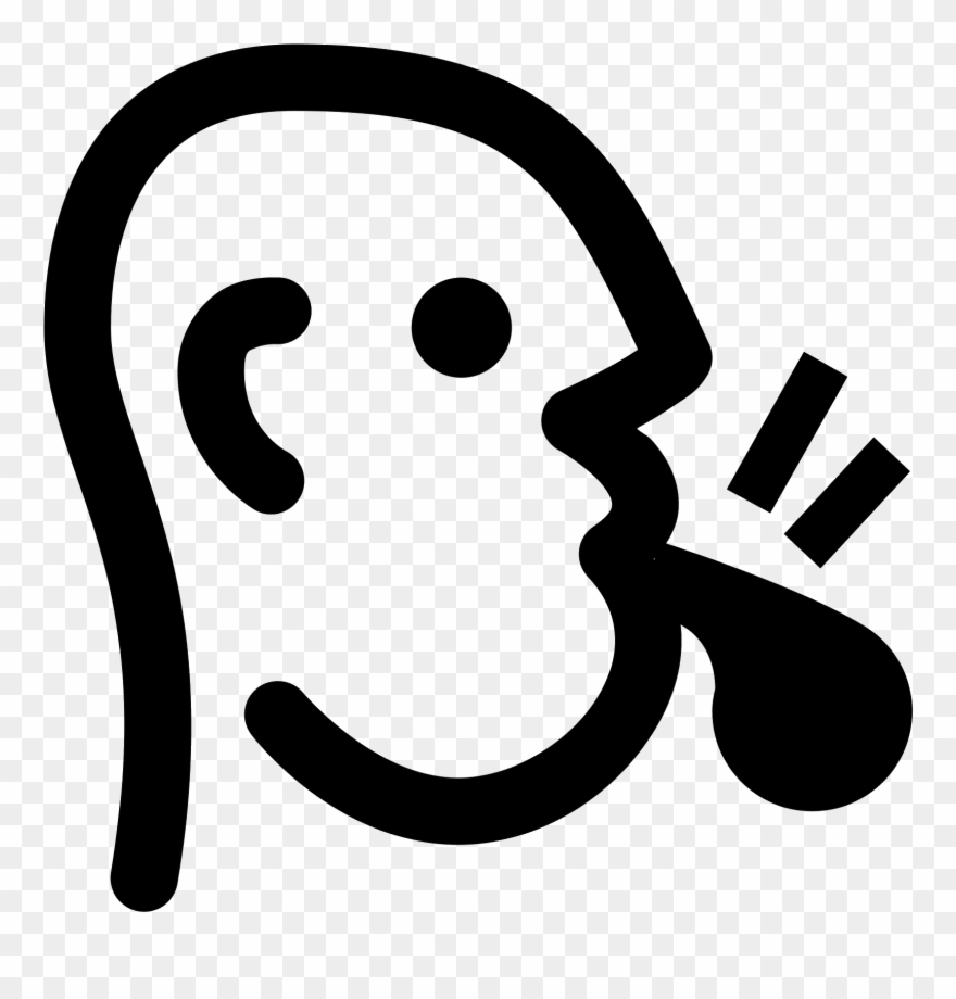 This Is An Image Of The Profile Of A Human Head Facing - Referee Icon Png Clipart