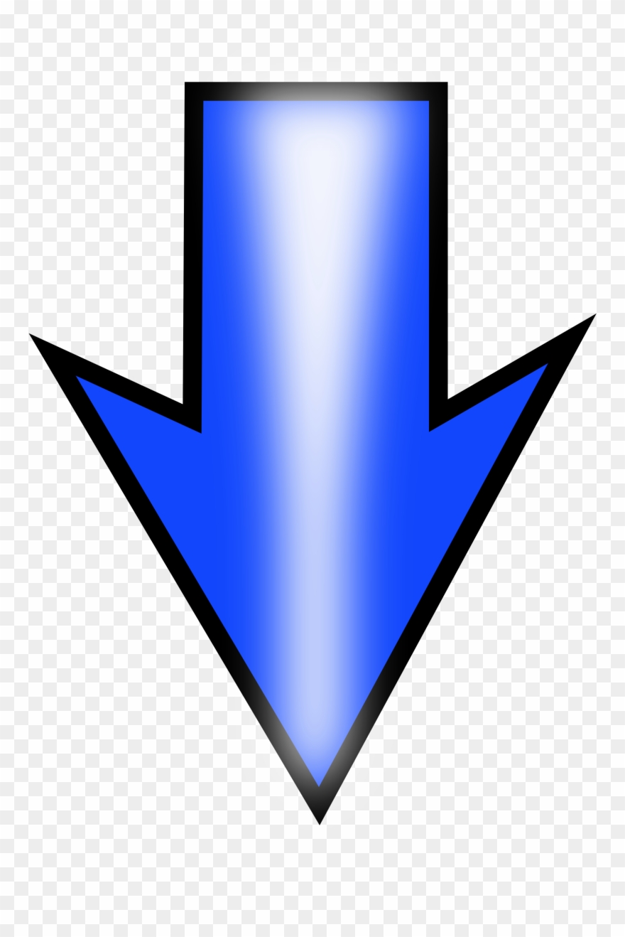 Arrow Clipart Future - Arrow Clipart Down - Png Download