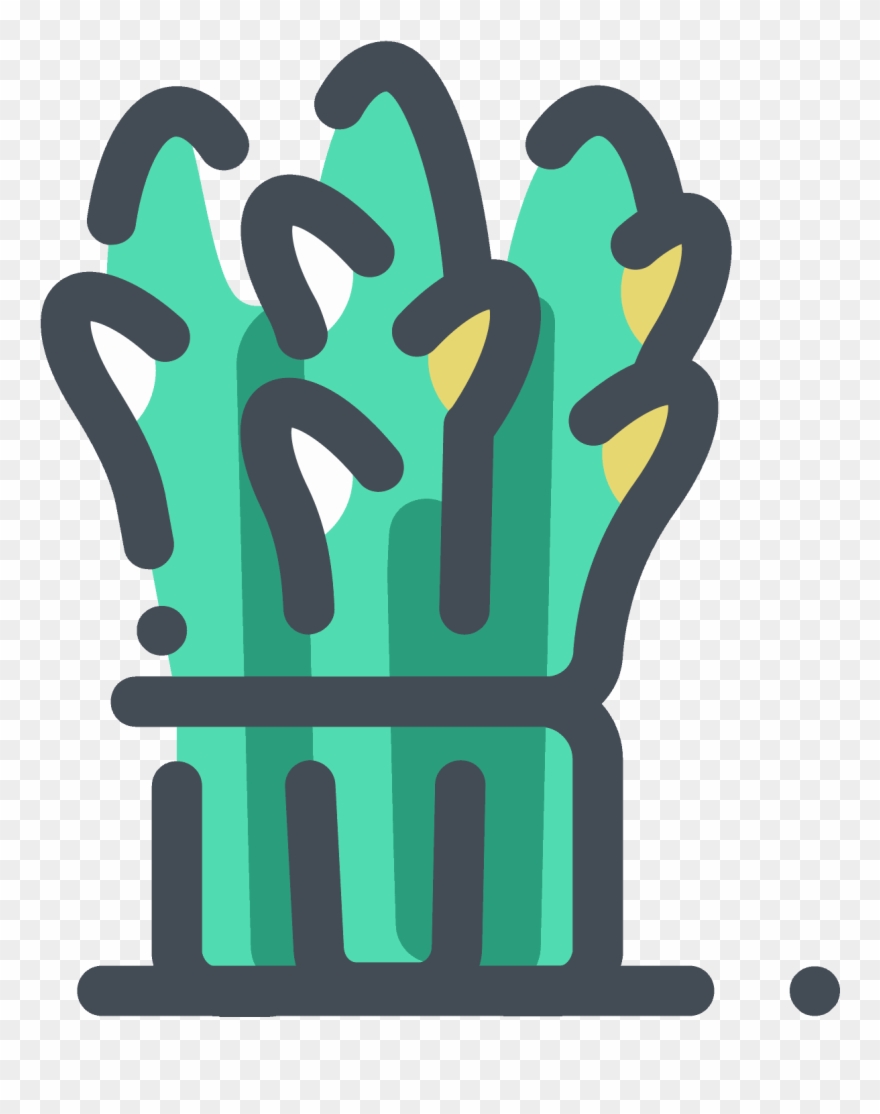 It's An Icon Of Asparagus - Vegetable Icon Png Clipart