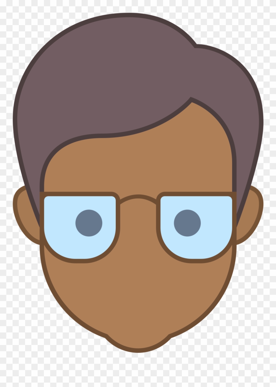 School Director Male Skin Type 6 Icon - School Clipart