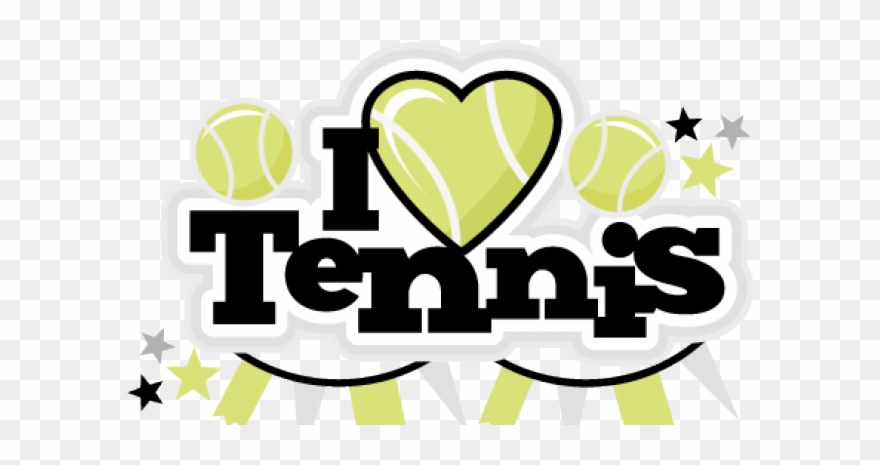 Love Clipart Tennis - Clipart Cute Tennis - Png Download