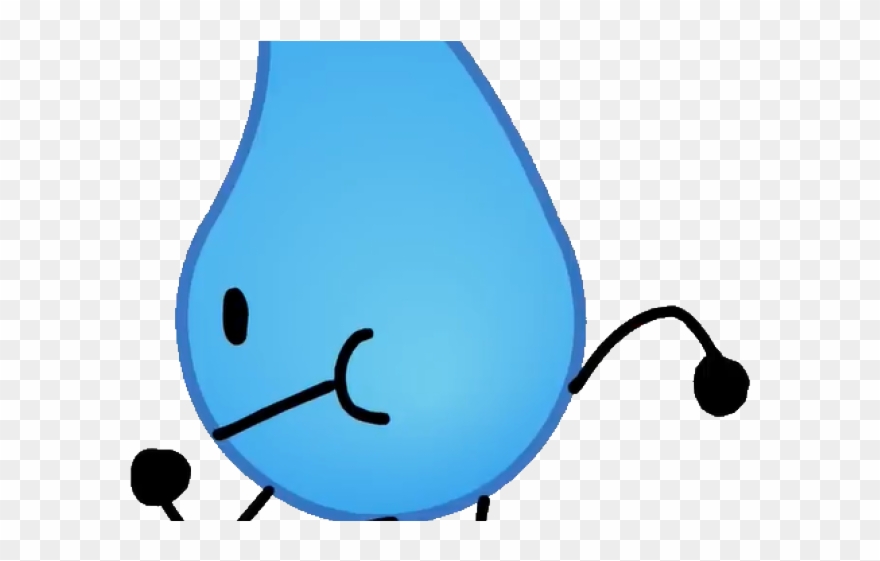 Tennis Ball Clipart Bfb - Tear Drop Bfdi - Png Download