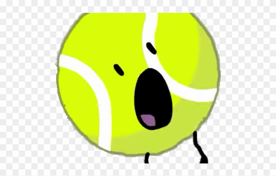 Tennis Ball Clipart Bfb - Bfb Tennis Ball And Golf Ball - Png Download