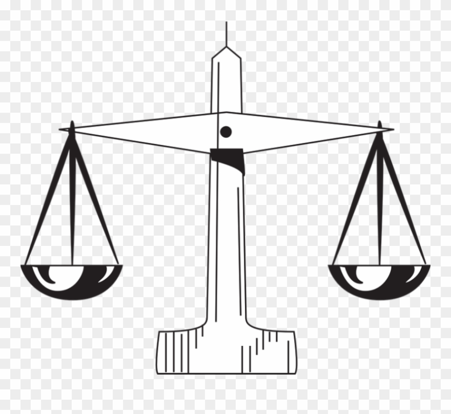 Tg23ed5yh23w7euj28ik29 - Scale Of Justice Clipart