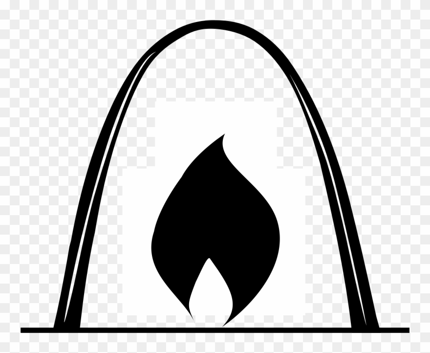 Arch Flame Clipart