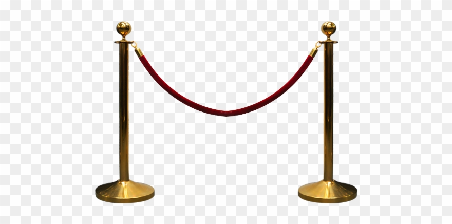 [ Img] - Transparent Red Carpet Ropes Clipart