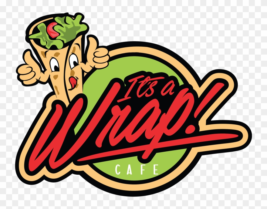 Graphic Library Download Burrito Clipart Salad Wrap - Its A Wrap - Png Download