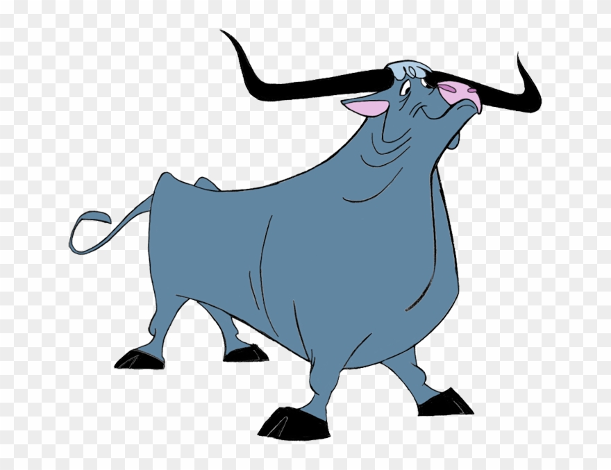 Babe The Blue Ox Icon Clipart