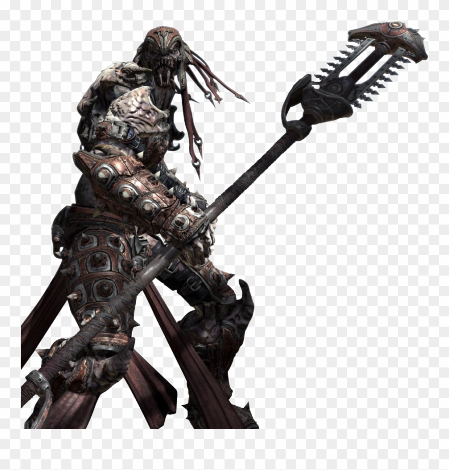 Locust Drawing General Raam - Gears Of War Skorge Png Clipart