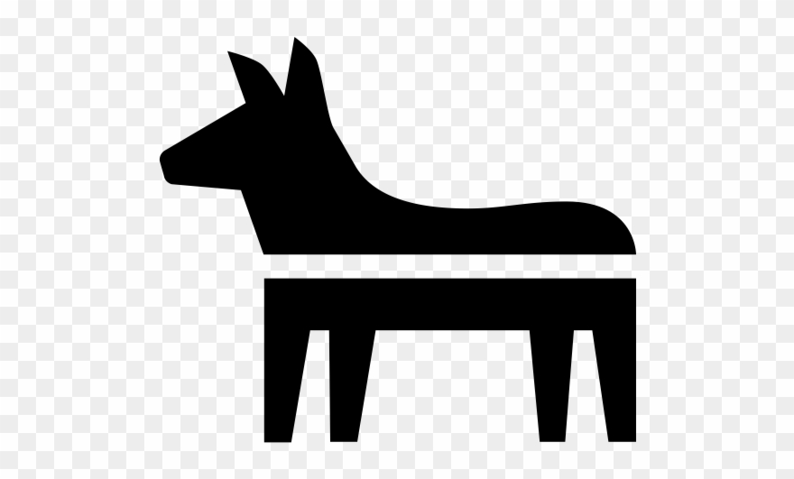Democrat Rubber Stamp Clipart