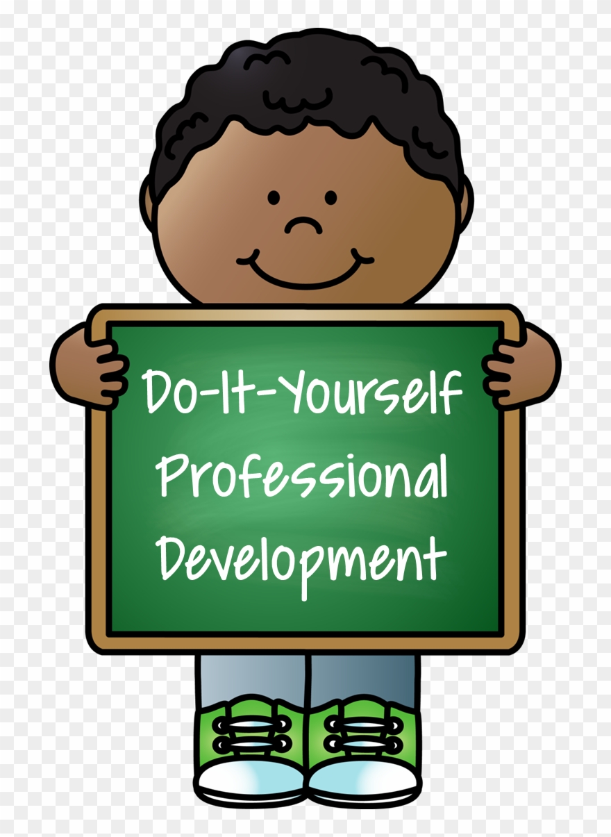 Do It Yourself Pd - Professional Development Clipart