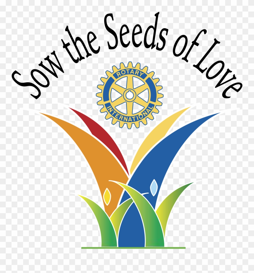The Seeds Of Love - Rotary International Clipart