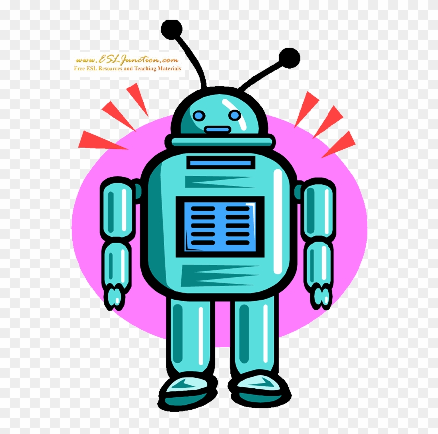 Robot - Toy Robot Flashcard Clipart
