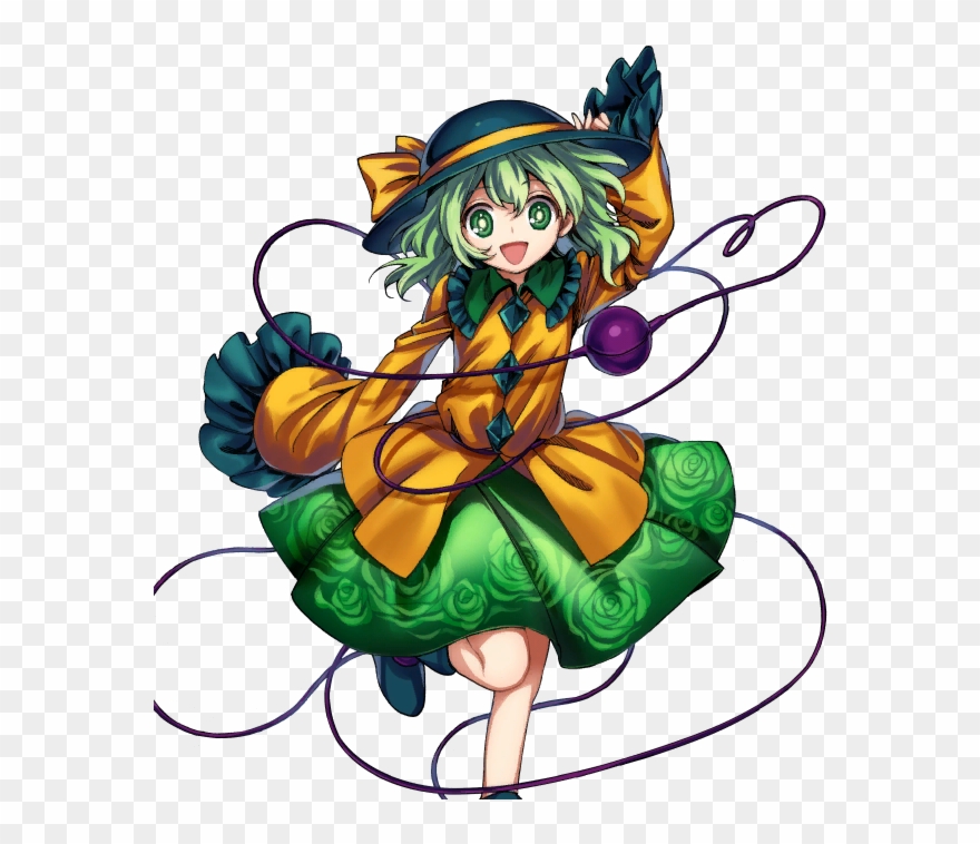 Komeiji Koishi Drawn By Harukawa Moe - Koishi Komeiji Clipart