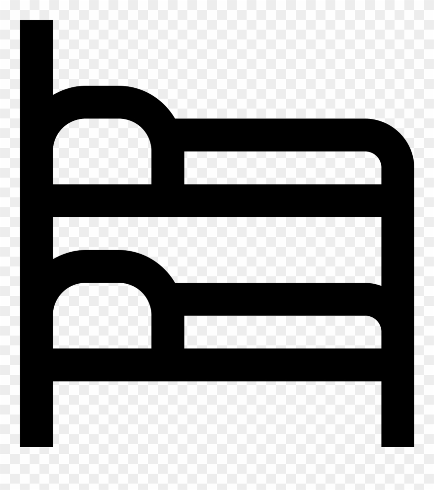 Bunk Bed Icon - Bunk Bed Clipart