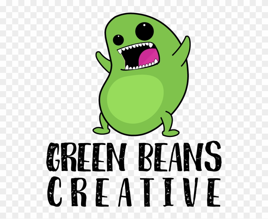Green Beans Logo Clipart