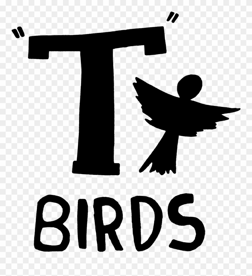 Grease T Birds Logo Png , Png Download - T Birds Template Clipart
