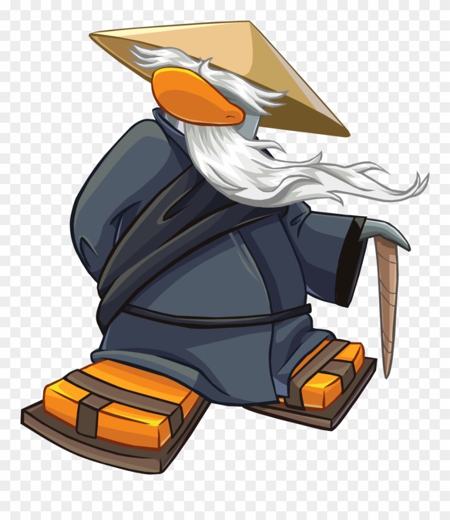 Sensei - Sensei From Club Penguin Clipart